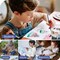 Paint Brush Set,Rosmax Artist Paint Brushes-Nylon Hair and 15 Different Sizes for Acrylic Painting,Oil,Watercolor,Fabric-Great for Kids Adult Drawing Arts Crafts Supplies or Beginners,Professional